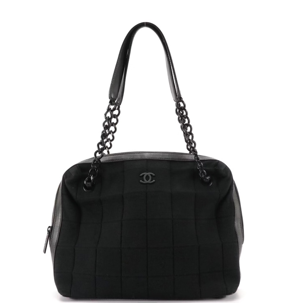 Vintage CHANEL Choco Bar Shoulder Bag